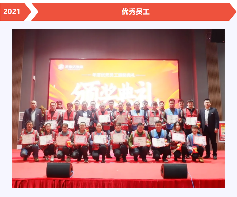 腾博官网物流年度优秀员工颁奖典礼