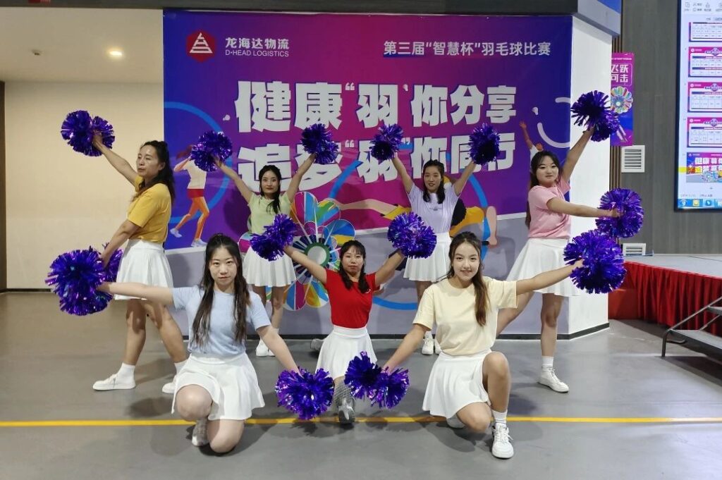 健康“羽”你分享,追梦“羽”你同行——腾博官网物流第三届“智慧杯”羽毛球比赛